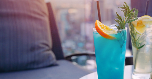 rooftop cocktails
